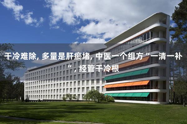 干冷难除, 多量是肝瘀堵, 中医一个组方“一清一补”, 经管干冷根