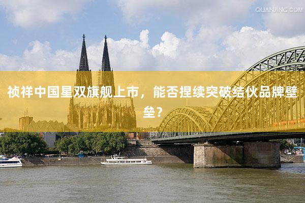 祯祥中国星双旗舰上市，能否捏续突破结伙品牌壁垒？